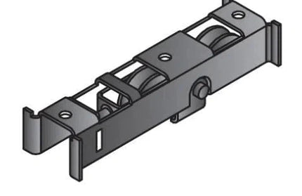 Sliding Aluminium Door Rollaway 100A Wheel-Pair