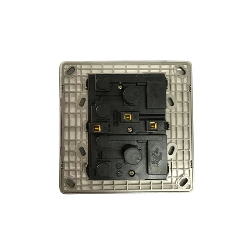 Socket 4x4 Luxury Range Ausma-Double-Black/Gold-