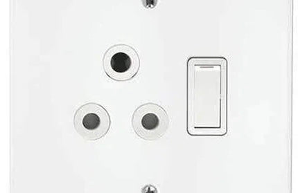 Socket 4x4 Steel Classic Crabtree-Single