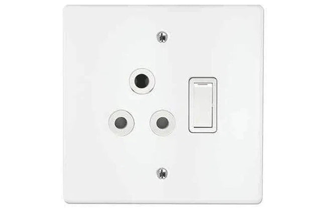 Socket 4x4 Steel Classic Crabtree-Single