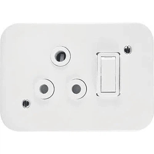 Socket Industrial 4x2 Classic Crabtree-Single-