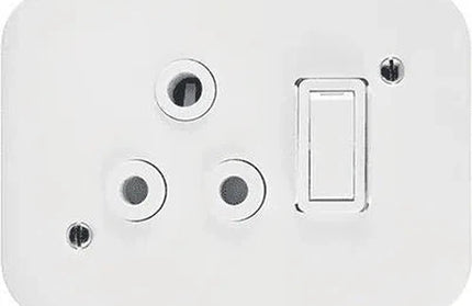 Socket Industrial 4x2 Classic Crabtree-Single
