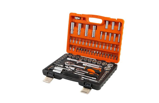 Socket Set 1/2" & 1/4" 94pc in Case Kendo-Default Title