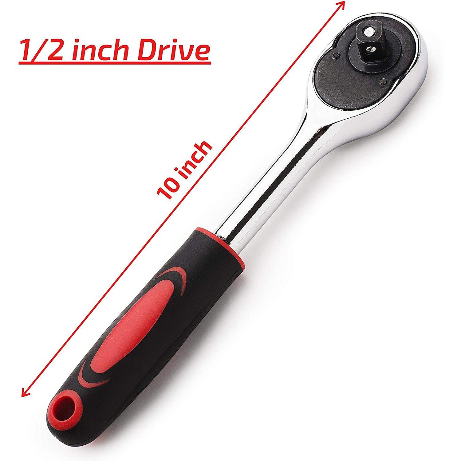 Socket Wrench Ratchet Drive Generic-Sockets-Private Label Tools-(1/2") 250mm-diyshop.co.za