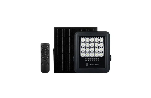Solar Flood Light Switched-100𝑊+10𝑊 Panel
