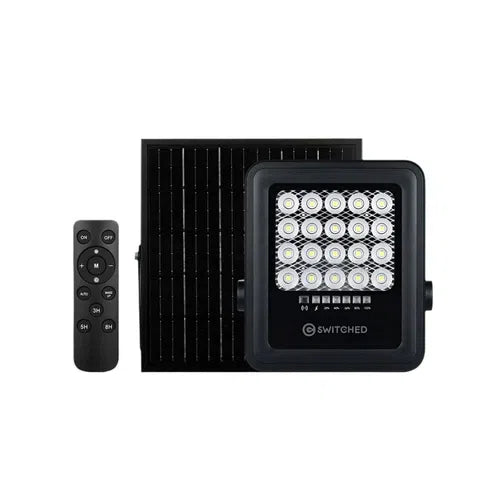 Solar Flood Light Switched-50𝑊+10𝑊 Panel