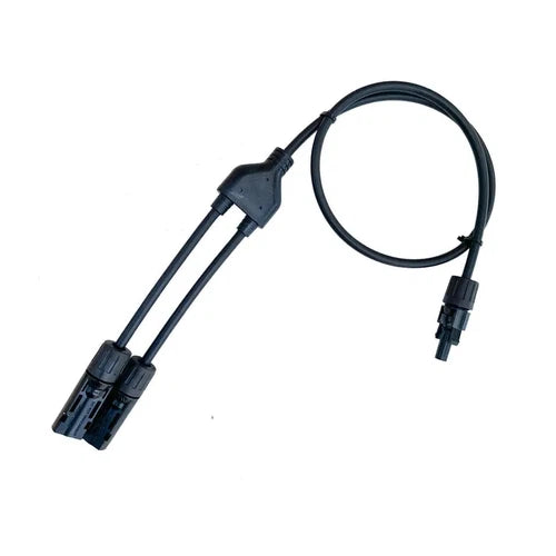 Solar MC4 Branch Parallel Connector-MCE-1xM - 2xF-diyshop.co.za