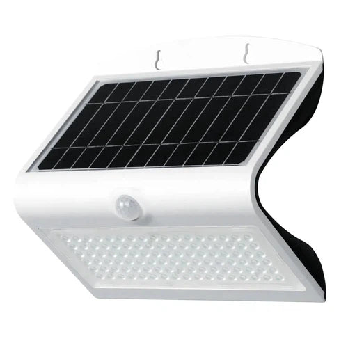 Solar Wall Light Butterfly-Flash-8w (840 lumens)-White-diyshop.co.za