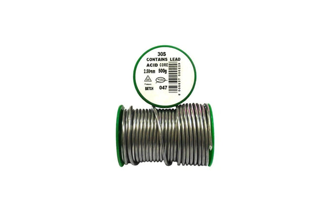 Solder Wire Acid Cored-2.5mm x 250g