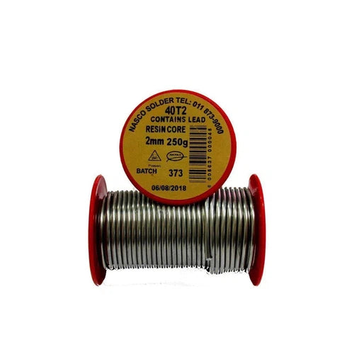 Solder Wire Resin Cored-Solder-Nasco-1.6mm x 250g-diyshop.co.za