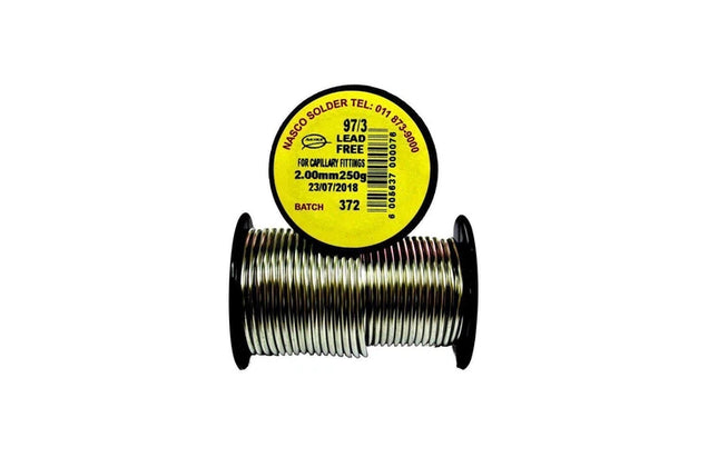 Solder Wire Solid Core 97/3-2.0𝑚𝑚 x 250𝑔