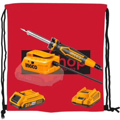 Soldering Iron Cordless 𝑃20ˢ iNGCO-Tool Only-
