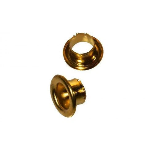 Split Form Eyelets 𝑝/𝑔ram-#26/9.5𝑚𝑚(±850/𝐾𝑔)-Brass-