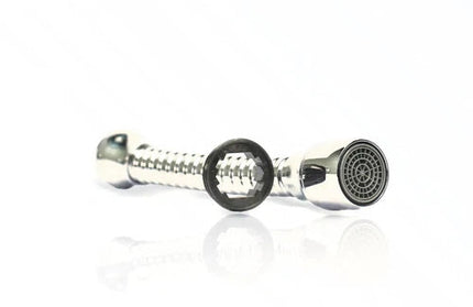 Spout Extension with Aerator-Metal Hose