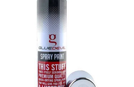 Spray Paint Super Metalic Glue Devil-Mirror Chrome-300ml