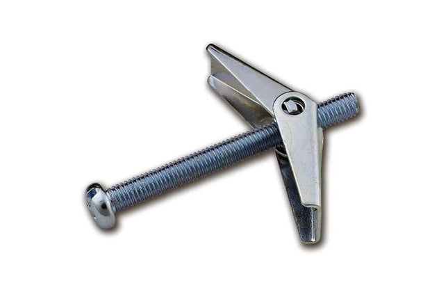 Spring Toggle Wing Nut + Machine Screw 𝑝/𝑔ram-M4x50𝑚𝑚(±154/𝐾𝑔)