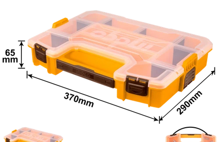 Stackable Organiser Case Empty iNGCO-Medium 12"-each-