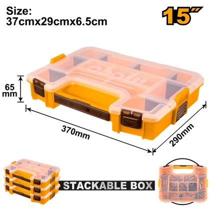 Stackable Organiser Case Empty iNGCO-Medium 12"-each-