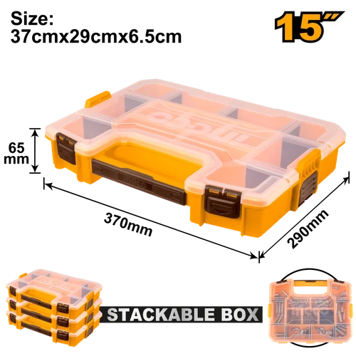 Stackable Organiser Case Empty iNGCO-Medium 12"-each-
