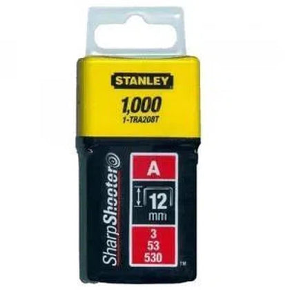 Staples Light Duty (Red) Stanley-12mm