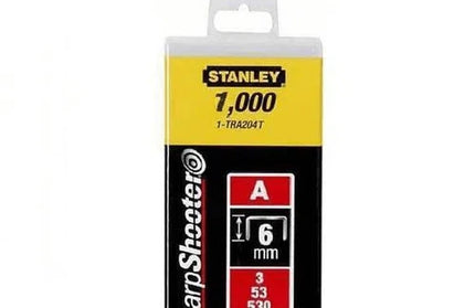 Staples Light Duty (Red) Stanley-6mm