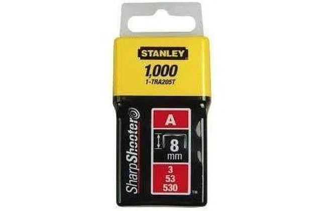 Staples Light Duty (Red) Stanley-8mm