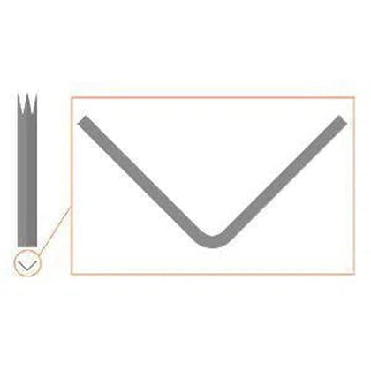 Steel Palisade Rolled Spike-𝑤30 x 𝑇2.0𝑚𝑚 x 𝐻1.8𝑚-