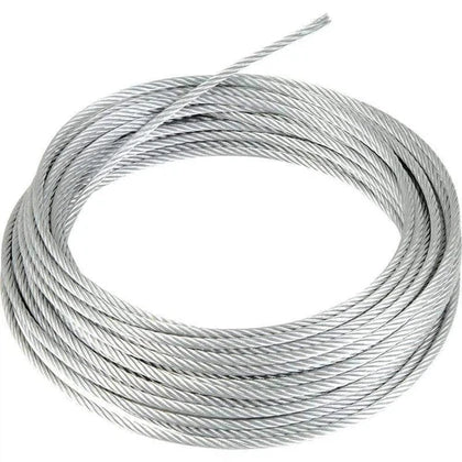 Steel Wire Rope 6x7 Strand GALV-⌀2𝑚𝑚-𝐿100𝑚 Roll