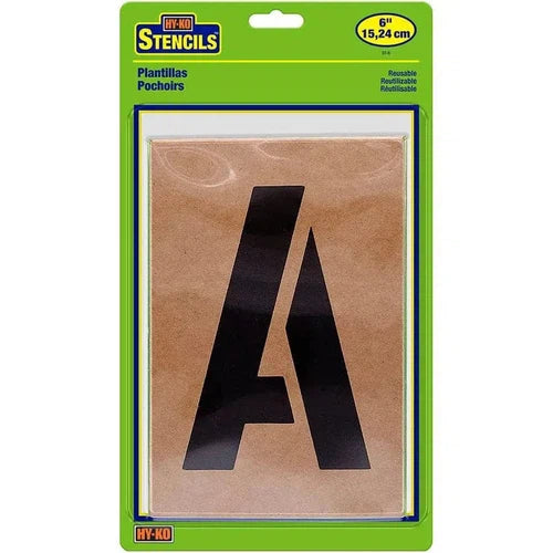 Stencil Letter's & Number's Set Paperboard-25𝑚𝑚-