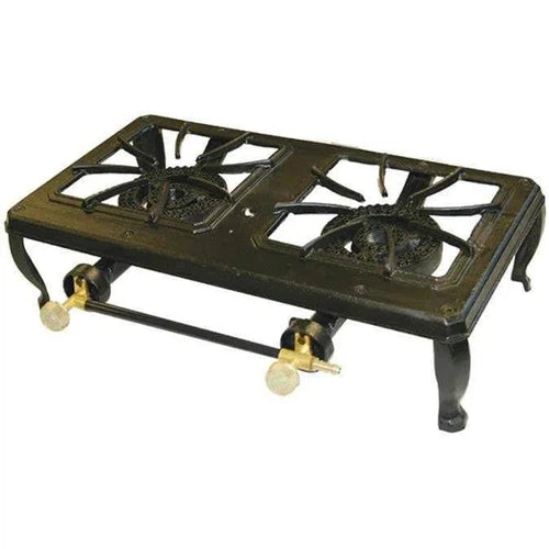 Stove Stove Gas Boiling Table Cast Iron (Flat Packed)-Gas Stove-Totai-2 Burner (L500xW250xH150mm)-diyshop.co.za