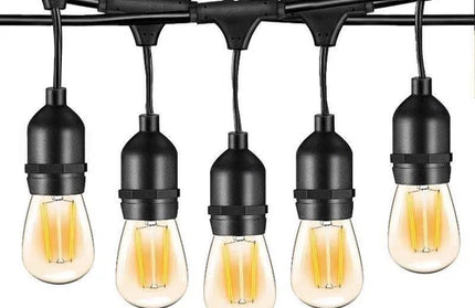 String Light 15m with Bulbs-Default Title