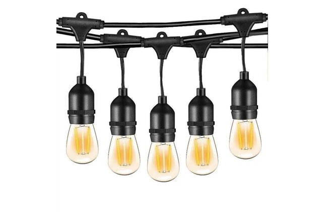 String Light 15m with Bulbs-Default Title
