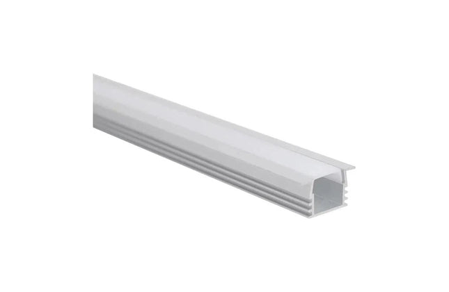 Strip Light Aluminium Profile Recessed Square Box-𝑊16x12mm x 𝐿3𝑚