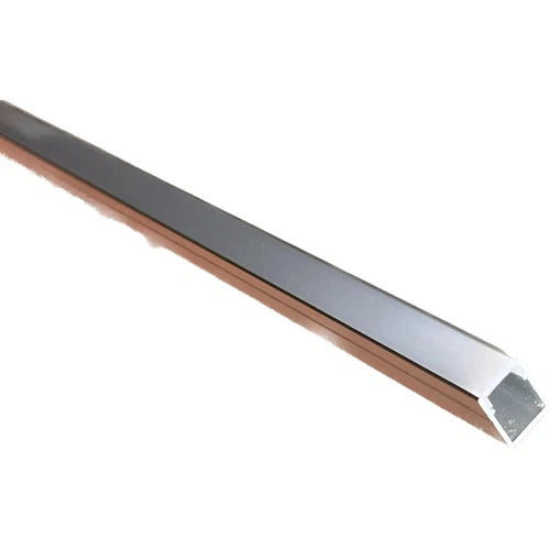Strip Light Aluminium Profile Slim Line Box Surface Mounted-𝑤8 x 𝐻12𝑚𝑚 x 𝐿3𝑚-