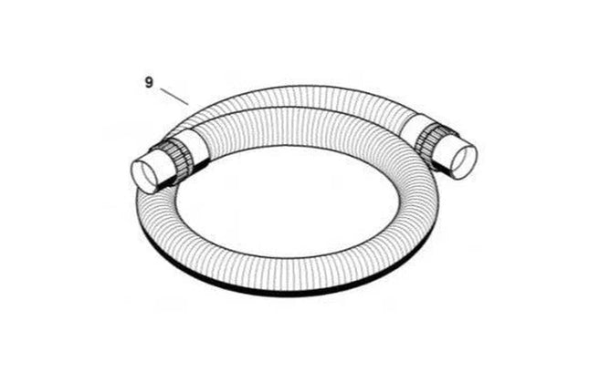Suction Hose for Vacuum Cleaner SE33/SE62 STIHL-⌀50𝑚𝑚 x 𝐿1.75𝑚