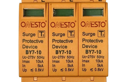 Surge Protection Device AC DIN Onesto »-10𝑘𝐴/3𝑃oleⓓ