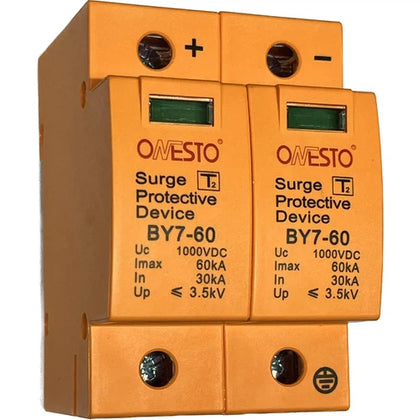 Surge Protection Device DC DIN Onesto-60𝑘𝐴 1000𝑉ⓓ-2𝑃ole