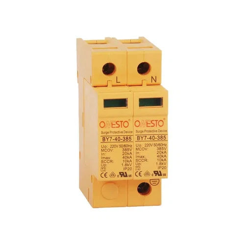 Surge Protection Device DC DIN Onesto-Surge Protector-Onesto-40𝑘𝐴 2𝑃 1000𝑉-diyshop.co.za