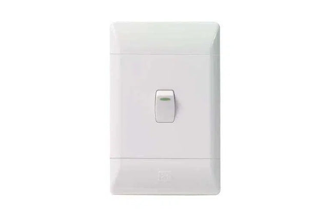 Switch 4x2 CBI-1 Lever 1 Way-White