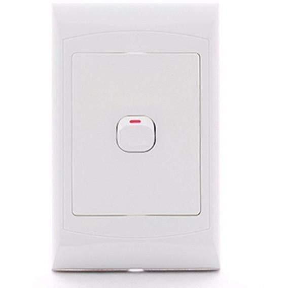 Switch Wall 4x2 PVC Reddisson/Ausma/neu-Electrical-Private Label Electrical-1Lever-diyshop.co.za