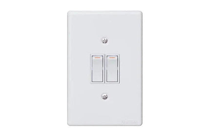 Switch 4x2 Steel Reddison-2 Lever
