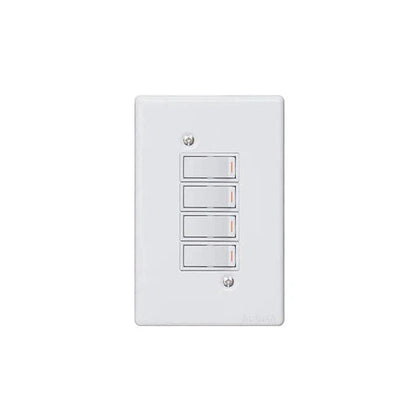 Switch 4x2 Steel Reddison-1 Lever-
