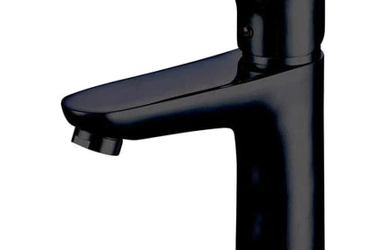 Tap Basin Mixer Rounded Lever-Black