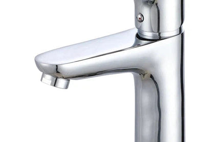 Tap Basin Mixer Rounded Lever-Chrome
