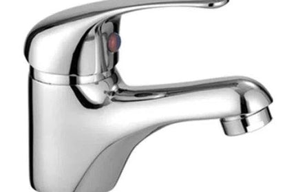 Tap Basin Mixer Short eCono Ridium-Chrome