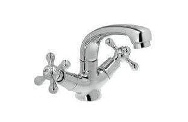 Tap Basin Mixer Swivel Spout Victorian Handle-Default Title
