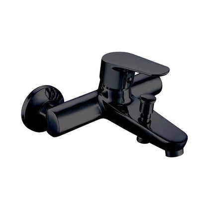 Tap Bath Mixer Rounded Lever-Chrome-
