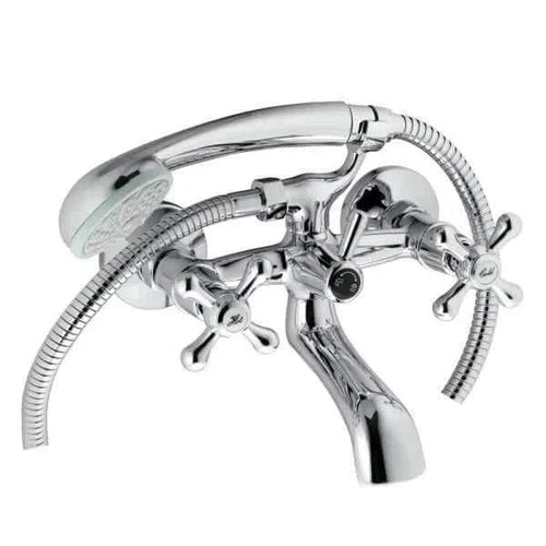 Tap Bath Mixer Victorian Handle-Default Title