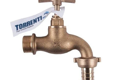 Tap Garden Brass Heavy Pattern Torrenti-22𝑚𝑚 x 3/4"
