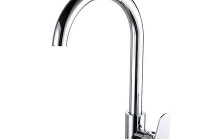 Tap Sink Kitchen Mixer Rounded Lever-Chrome